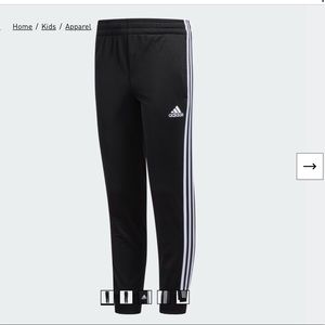 adidas iconic joggers white striped pants.